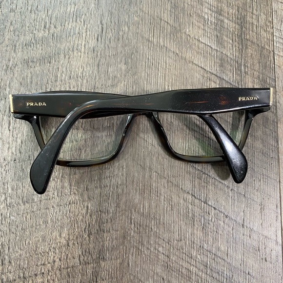 PRADA VPR 10S 2AU-1O1 Dark Tortoise 51/17/140 Eyeglasses - Picture 3 of 7